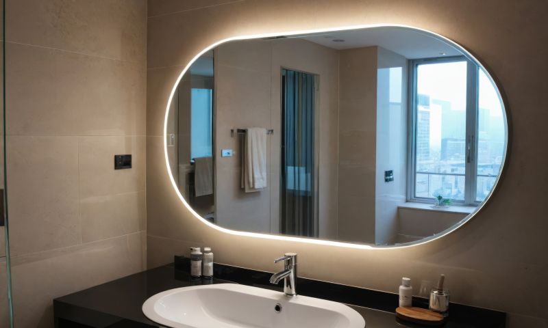 Wide Vanity Mirror